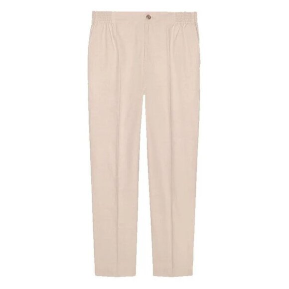 NWT Gucci Cotton Pants in Cream Size 46